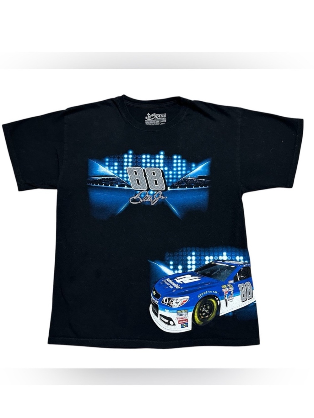 Chase Authentics Dale Earnhardt Jr. #88 Hendrick Motorsports T-shirt Size Large